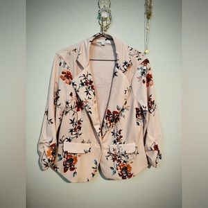 Women’s Floral Blazer (3/4 Sleeves)
